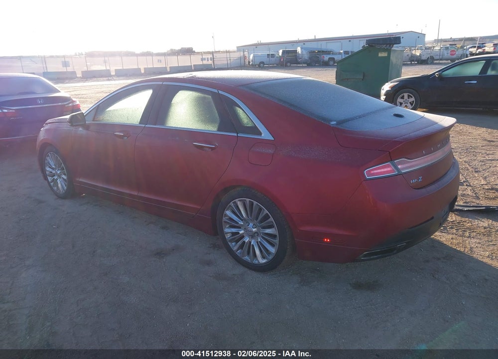 2014 LINCOLN MKZ VIN: 3LN6L2G95ER834818