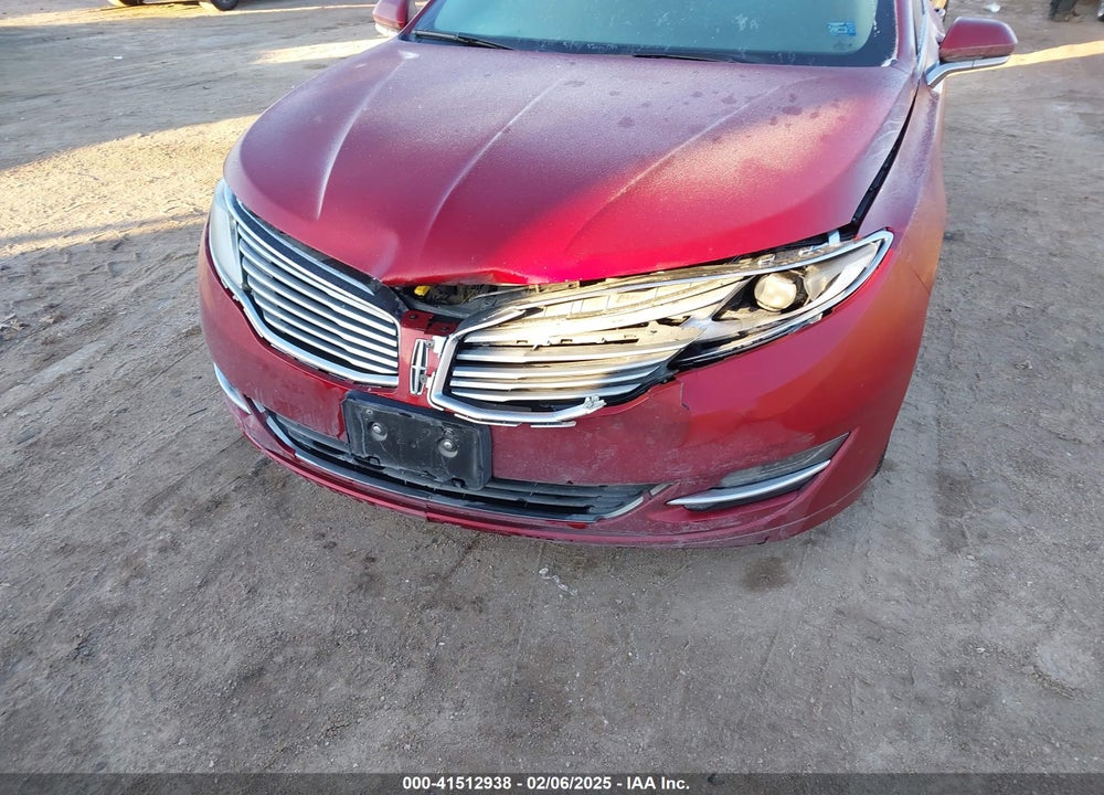 2014 LINCOLN MKZ VIN: 3LN6L2G95ER834818
