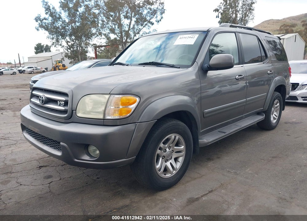 2004 TOYOTA SEQUOIA LIMITED VIN: 5TDZT38AX4S231813
