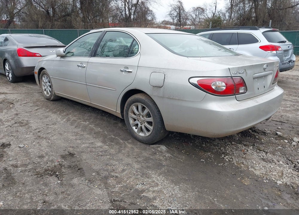 2004 LEXUS ES 330 VIN: JTHBA30G945040380