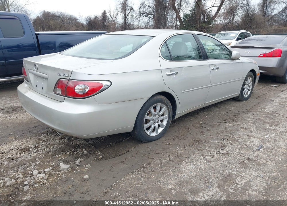 2004 LEXUS ES 330 VIN: JTHBA30G945040380