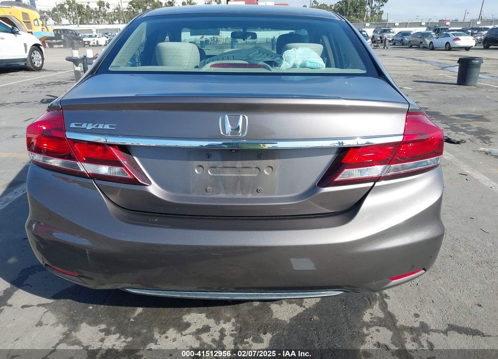 2013 HONDA CIVIC LX VIN: 2HGFB2F57DH500596
