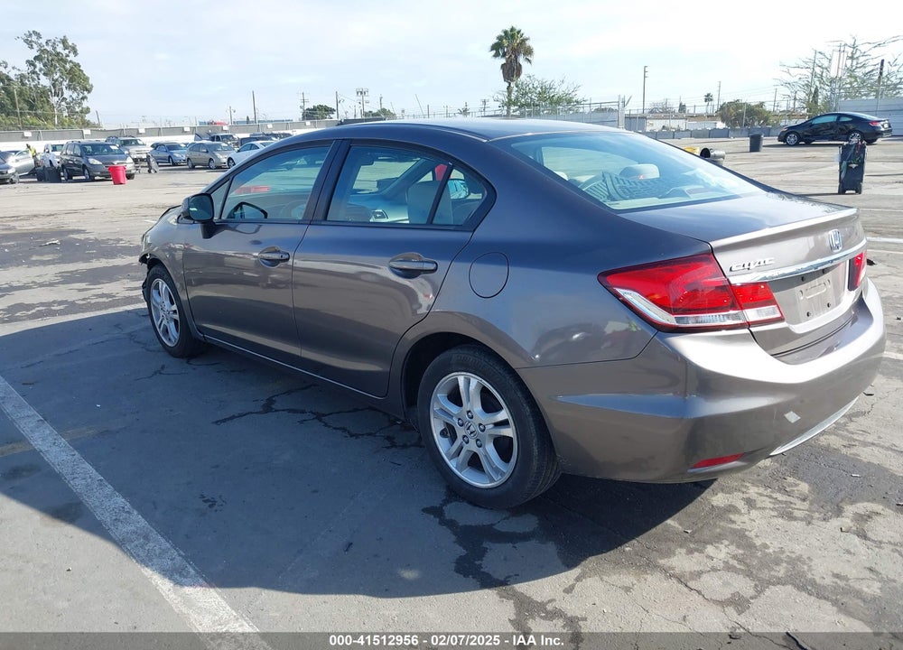 2013 HONDA CIVIC LX VIN: 2HGFB2F57DH500596
