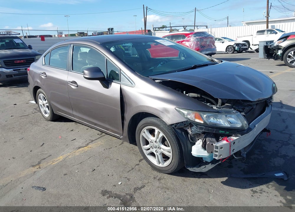 2013 HONDA CIVIC LX VIN: 2HGFB2F57DH500596