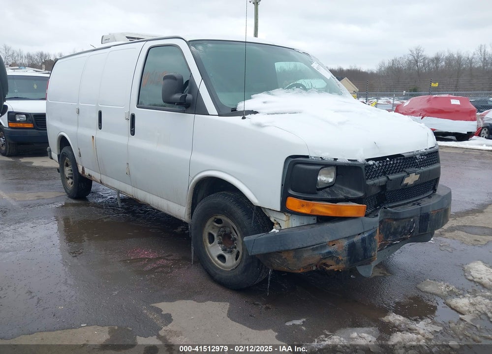 2008 CHEVROLET EXPRESS WORK VAN VIN: 1GCGG25C981183770