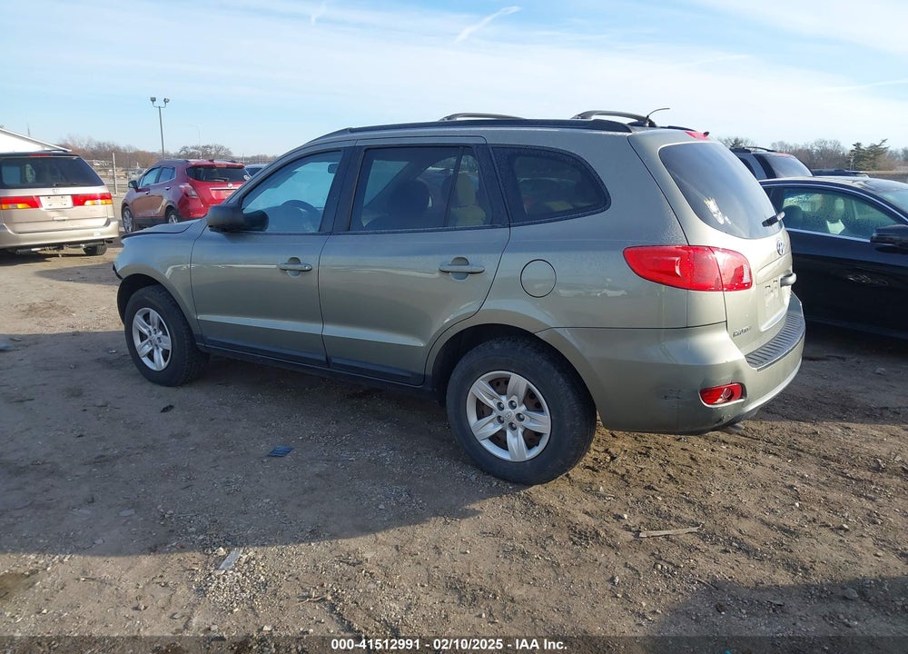 2009 HYUNDAI SANTA FE GLS VIN: 5NMSG73D19H234172