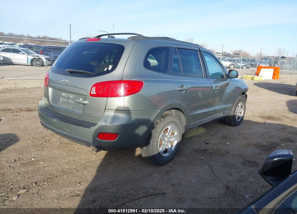 2009 HYUNDAI SANTA FE GLS VIN: 5NMSG73D19H234172