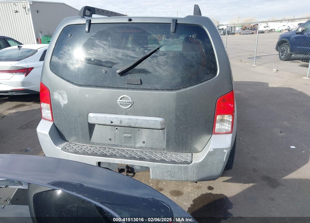 2007 NISSAN PATHFINDER S VIN: 5N1AR18WX7C628127
