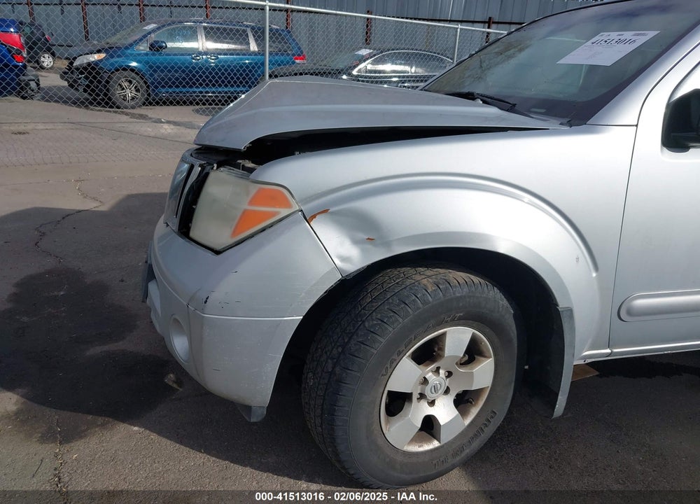 2007 NISSAN PATHFINDER S VIN: 5N1AR18WX7C628127