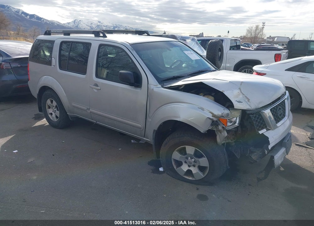 2007 NISSAN PATHFINDER S VIN: 5N1AR18WX7C628127