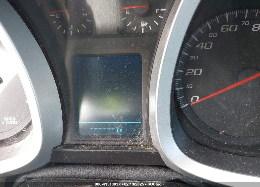 2013 CHEVROLET EQUINOX 1LT VIN: 2GNFLEEK7D6138731
