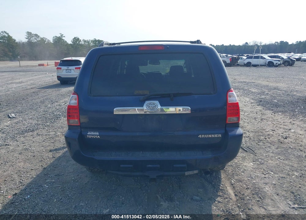 2006 TOYOTA 4RUNNER VIN: JTEZU14R360076732