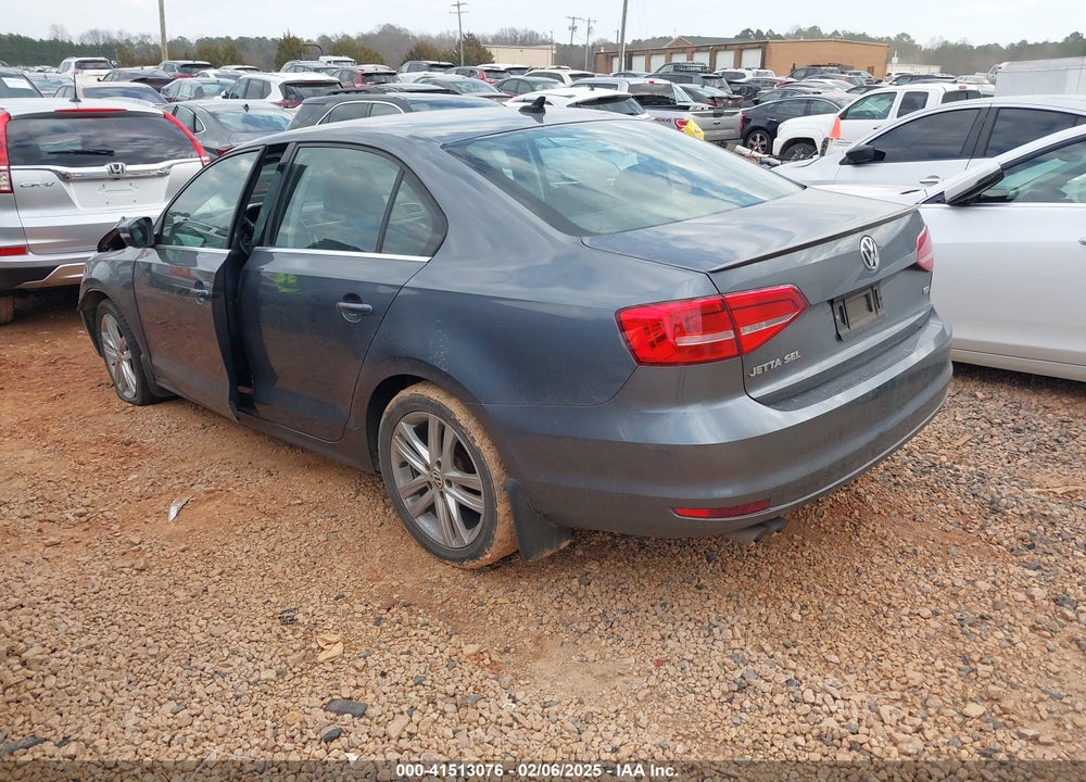 2015 VOLKSWAGEN JETTA VIN: 3VW3A7AJ2FM248926