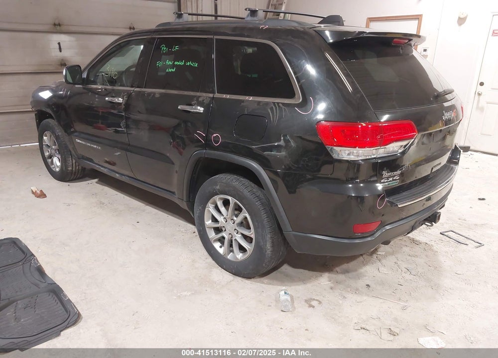 2014 JEEP GRAND CHEROKEE VIN: 1C4RJFBM6EC386114