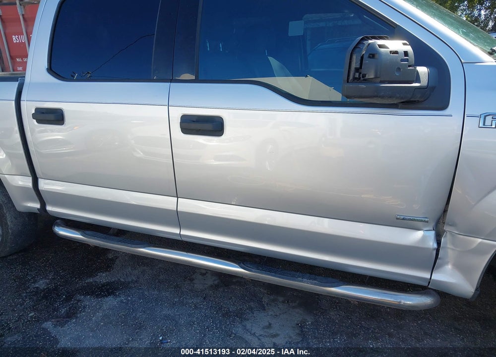 2016 FORD F150 SUPERCREW VIN: 1FTEW1EG9GFA31836