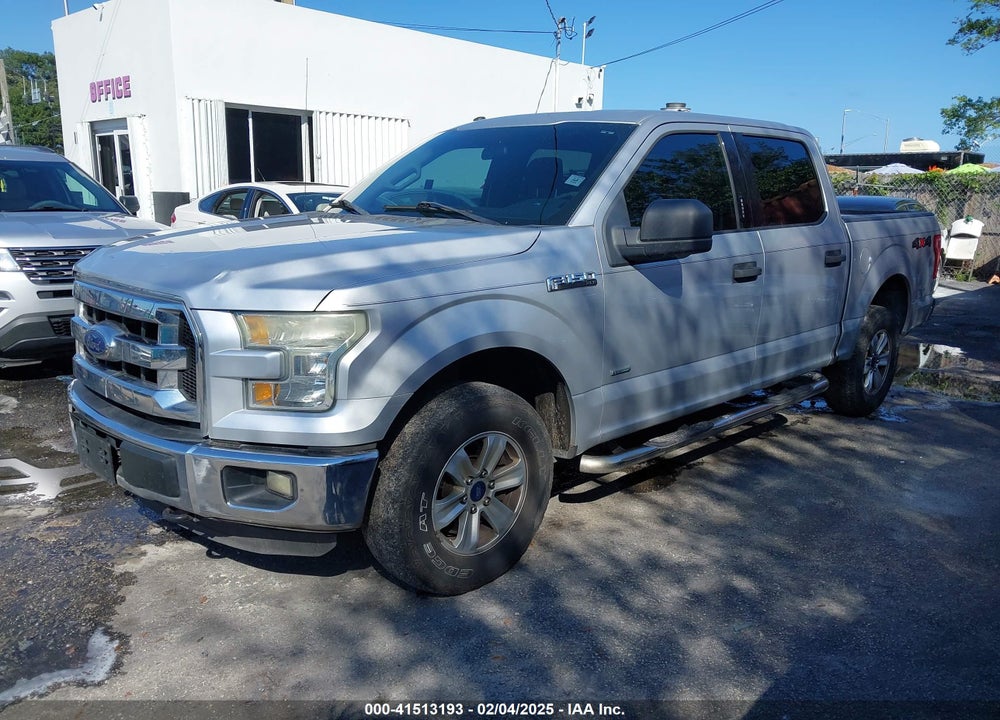2016 FORD F150 SUPERCREW VIN: 1FTEW1EG9GFA31836