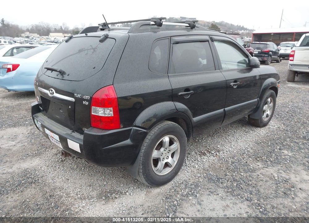 2007 HYUNDAI TUCSON LIMITED/SE VIN: KM8JN72D67U501956