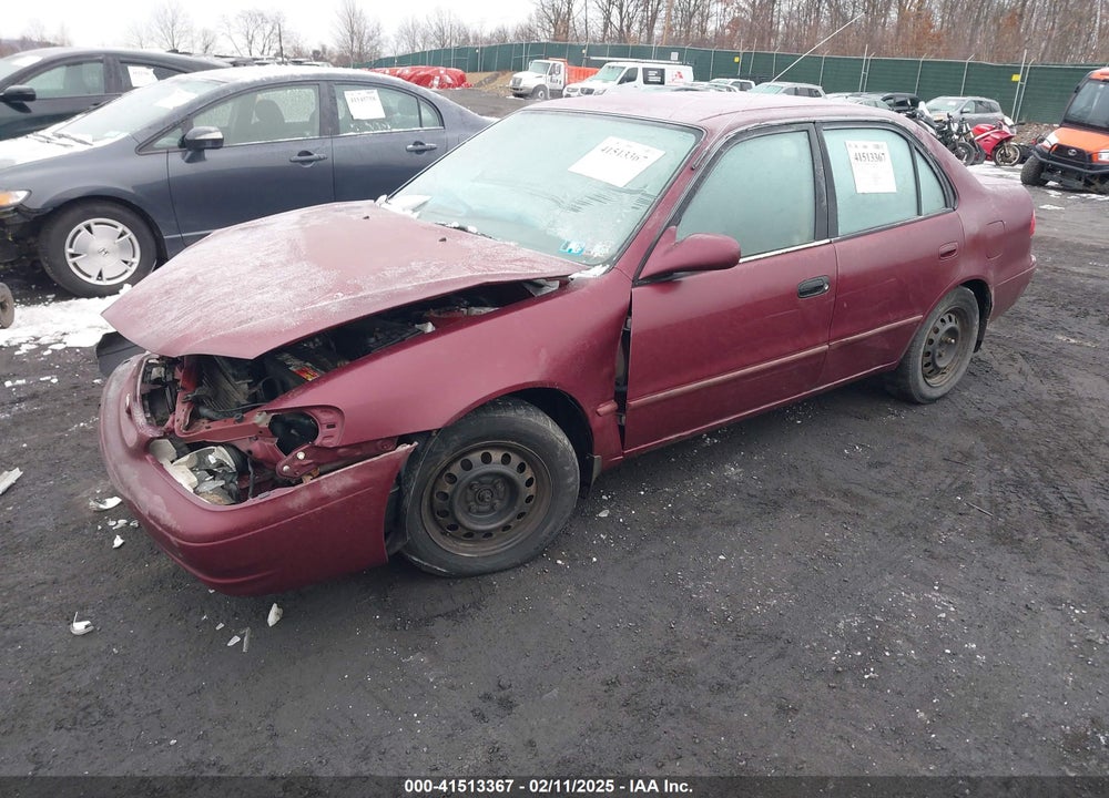 1998 TOYOTA COROLLA LE VIN: 2T1BR18E1WC097969