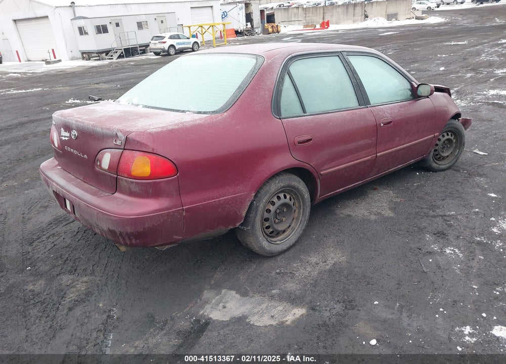 1998 TOYOTA COROLLA LE VIN: 2T1BR18E1WC097969