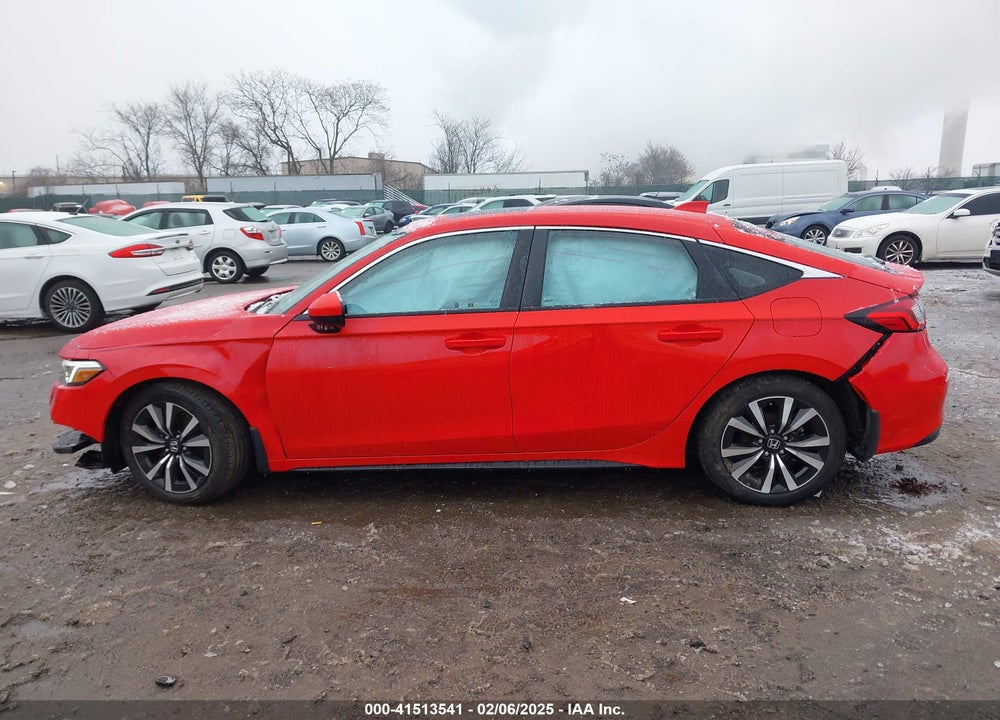 2022 HONDA CIVIC VIN: 19XFL1H73NE009380