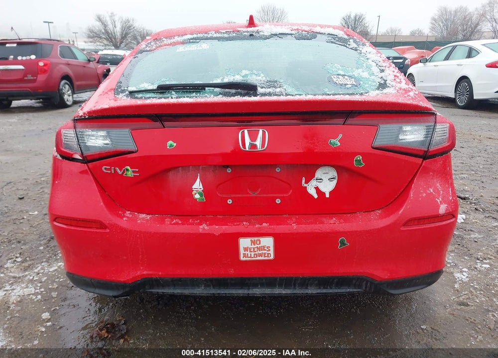 2022 HONDA CIVIC VIN: 19XFL1H73NE009380
