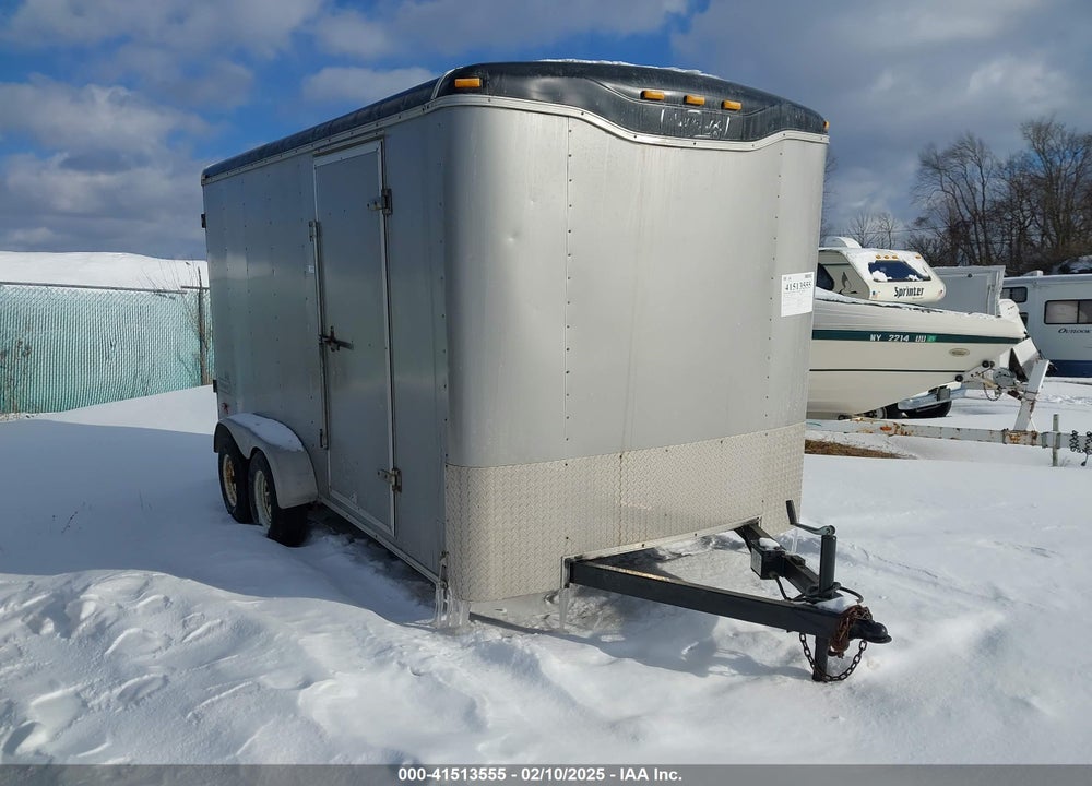 2004 HAUL MARK IND ENCLOSED TRAILER VIN: 16HPB14244H119548