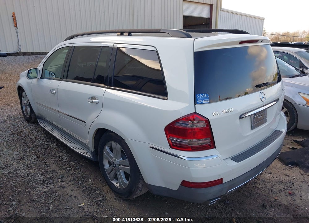2009 MERCEDES-BENZ GL 450 4MATIC VIN: 4JGBF71E79A478283
