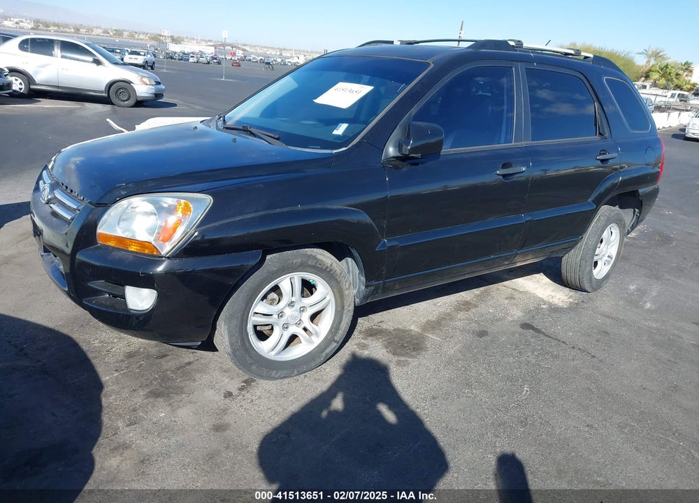2008 KIA SPORTAGE EX V6 VIN: KNDJF723587493082