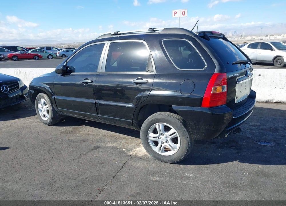 2008 KIA SPORTAGE EX V6 VIN: KNDJF723587493082