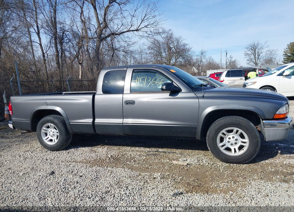 2004 DODGE DAKOTA SLT VIN: 1D7GL42KX4S641717