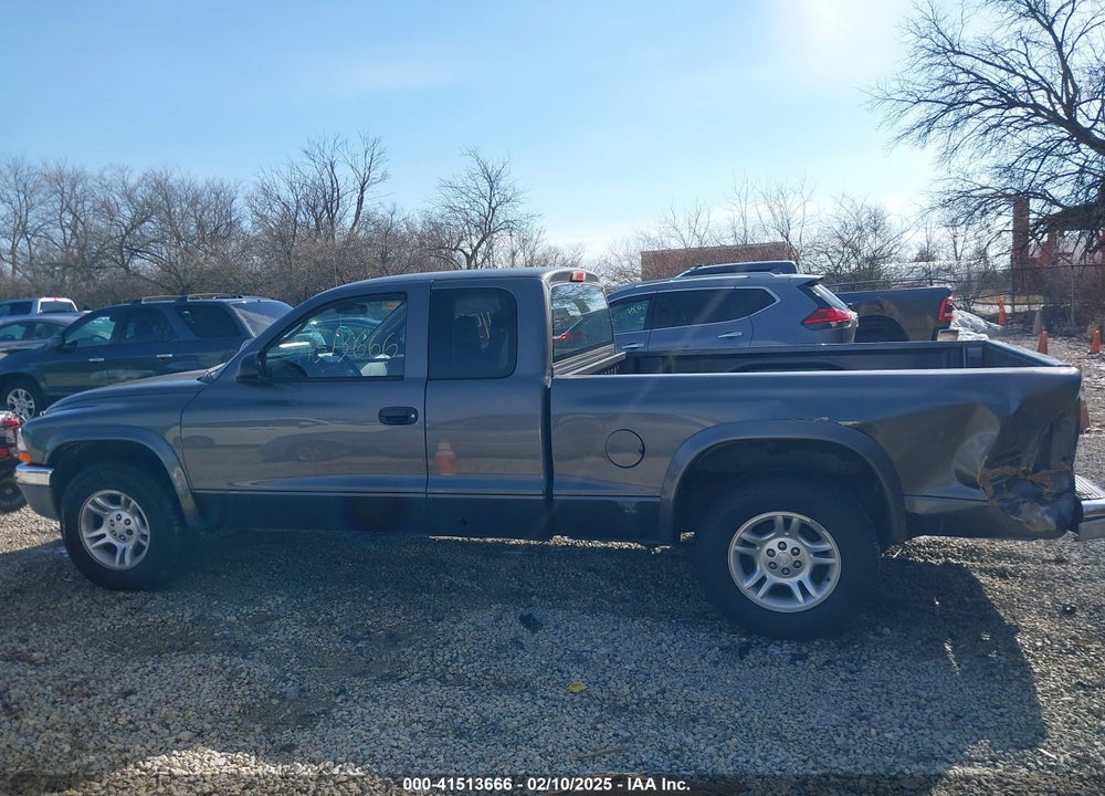 2004 DODGE DAKOTA SLT VIN: 1D7GL42KX4S641717
