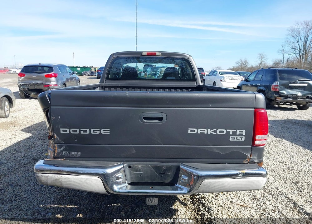 2004 DODGE DAKOTA SLT VIN: 1D7GL42KX4S641717