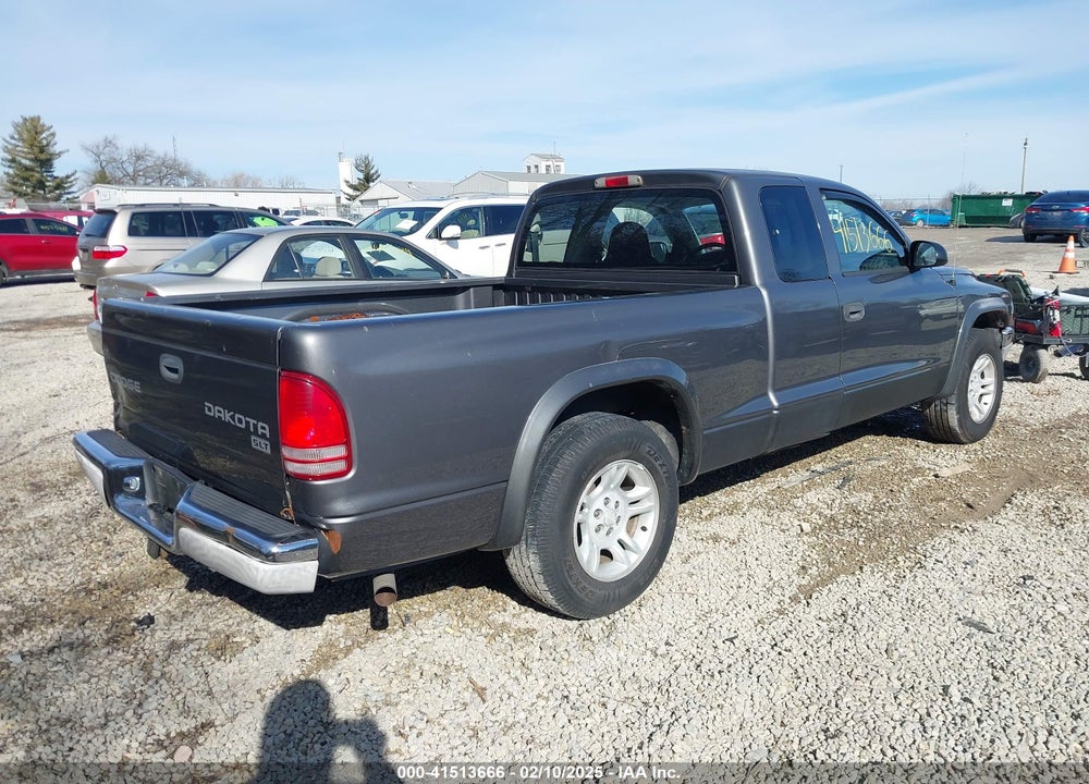 2004 DODGE DAKOTA SLT VIN: 1D7GL42KX4S641717