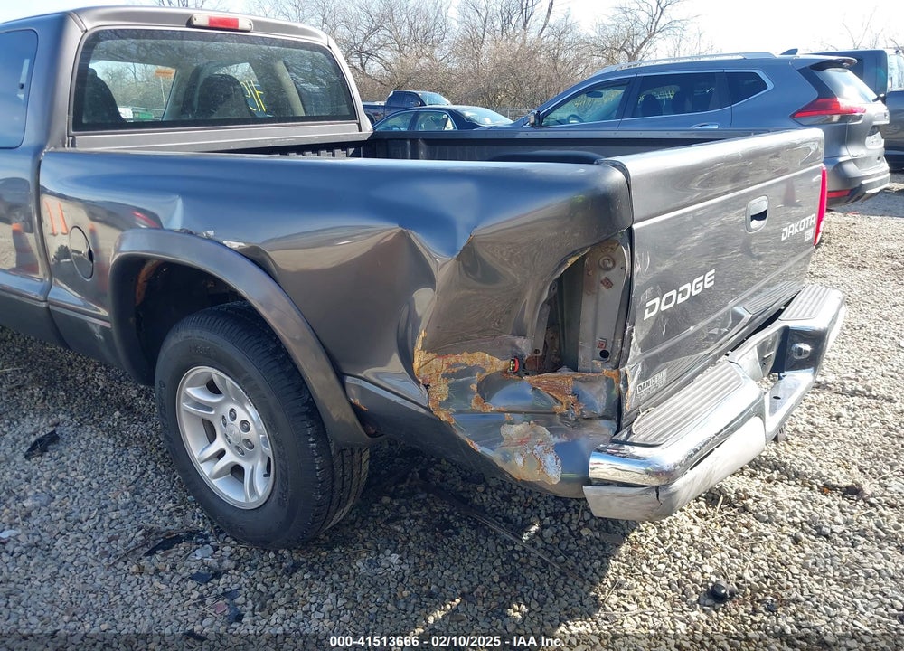 2004 DODGE DAKOTA SLT VIN: 1D7GL42KX4S641717