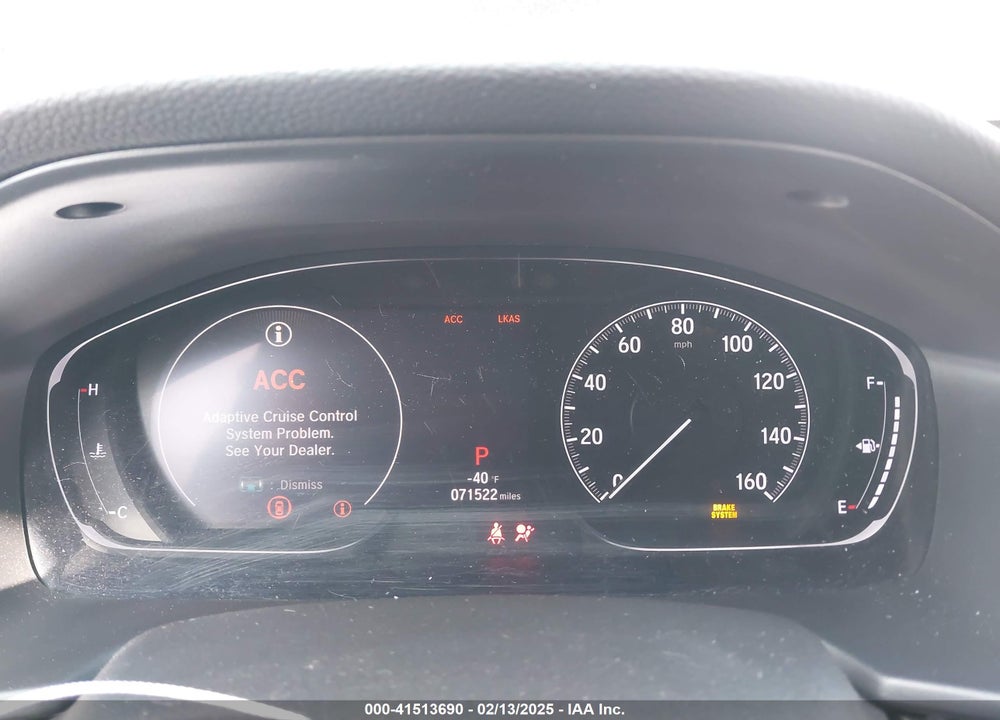 2019 HONDA ACCORD VIN: 1HGCV1F13KA072068