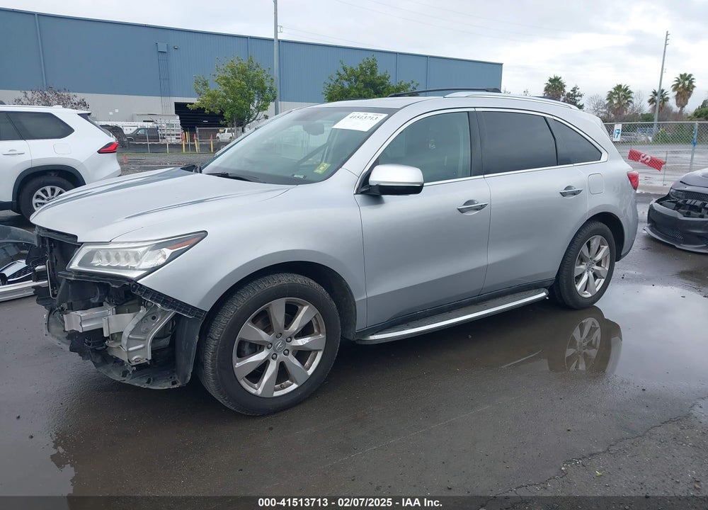 2014 ACURA MDX VIN: 5FRYD4H88EB036924