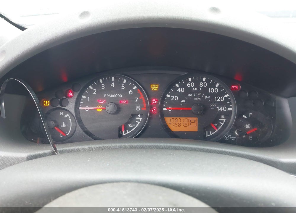 2008 NISSAN XTERRA S VIN: 5N1AN08U98C538442