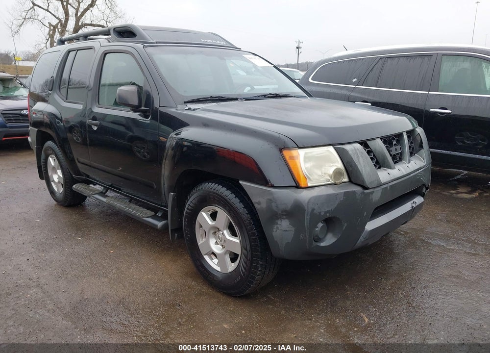 2008 NISSAN XTERRA S VIN: 5N1AN08U98C538442
