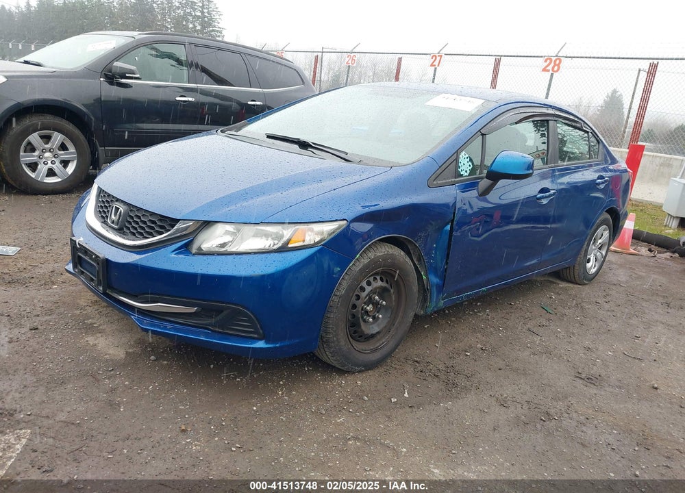 2013 HONDA CIVIC VIN: 19XFB2F56DE253839