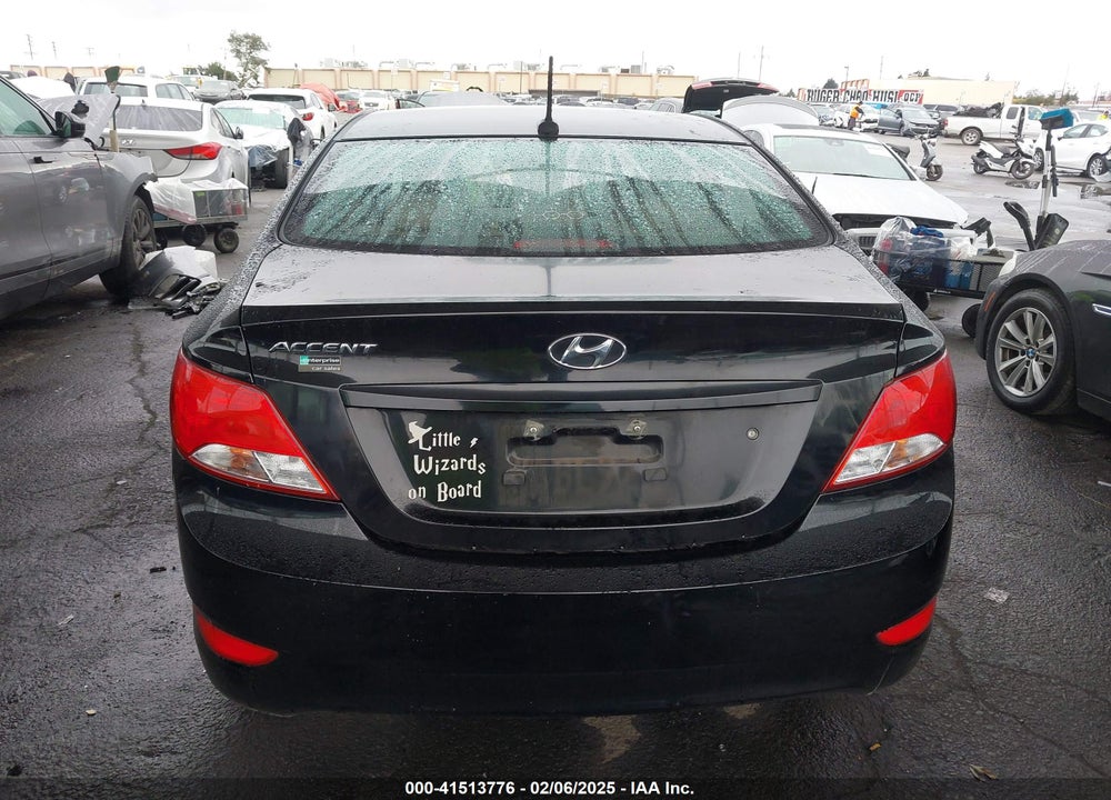 2017 HYUNDAI ACCENT VIN: KMHCT4AE4HU377503