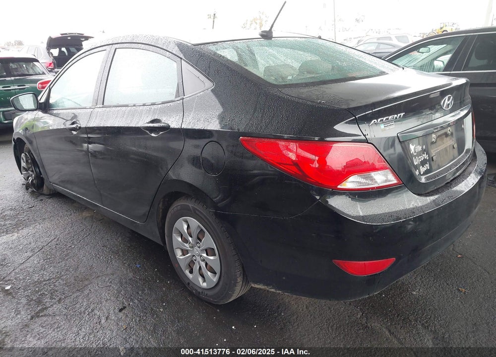 2017 HYUNDAI ACCENT VIN: KMHCT4AE4HU377503