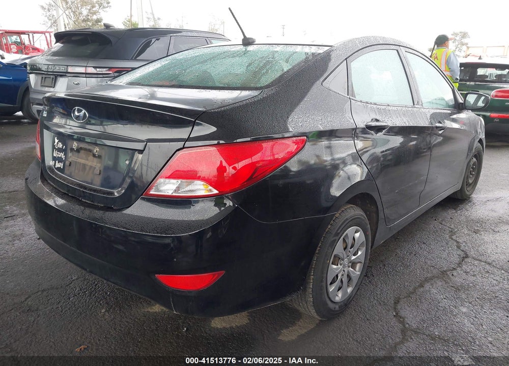 2017 HYUNDAI ACCENT VIN: KMHCT4AE4HU377503