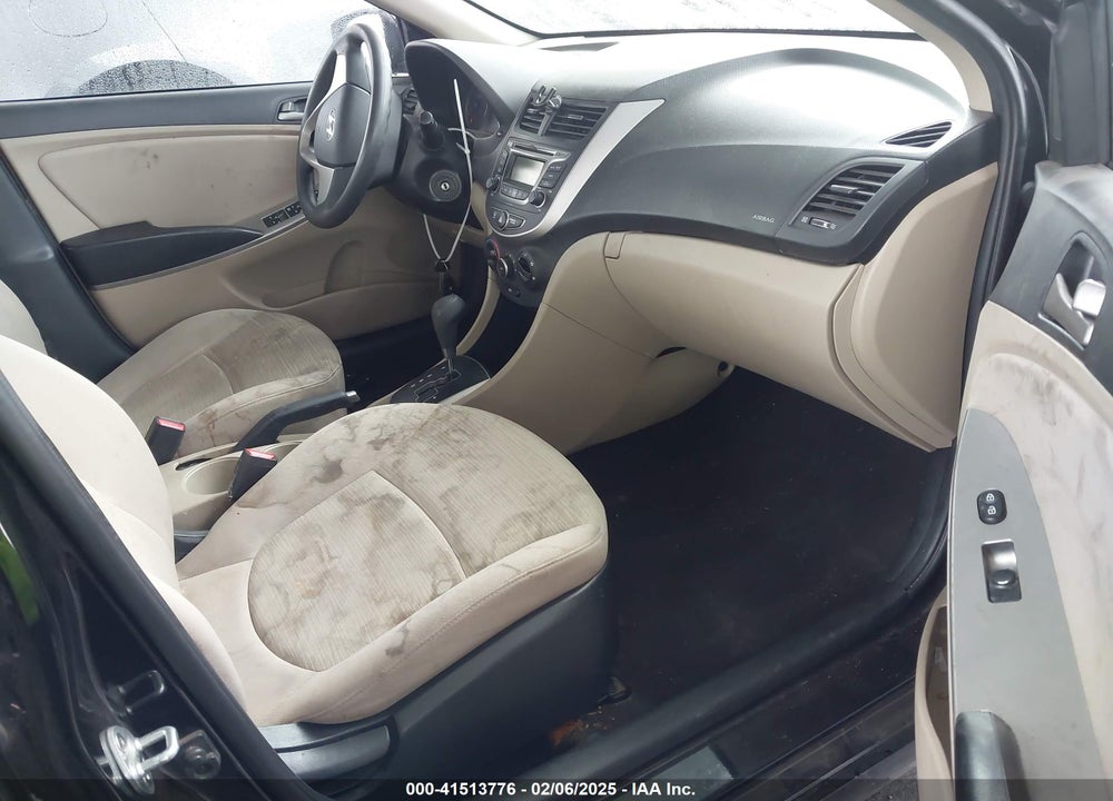 2017 HYUNDAI ACCENT VIN: KMHCT4AE4HU377503