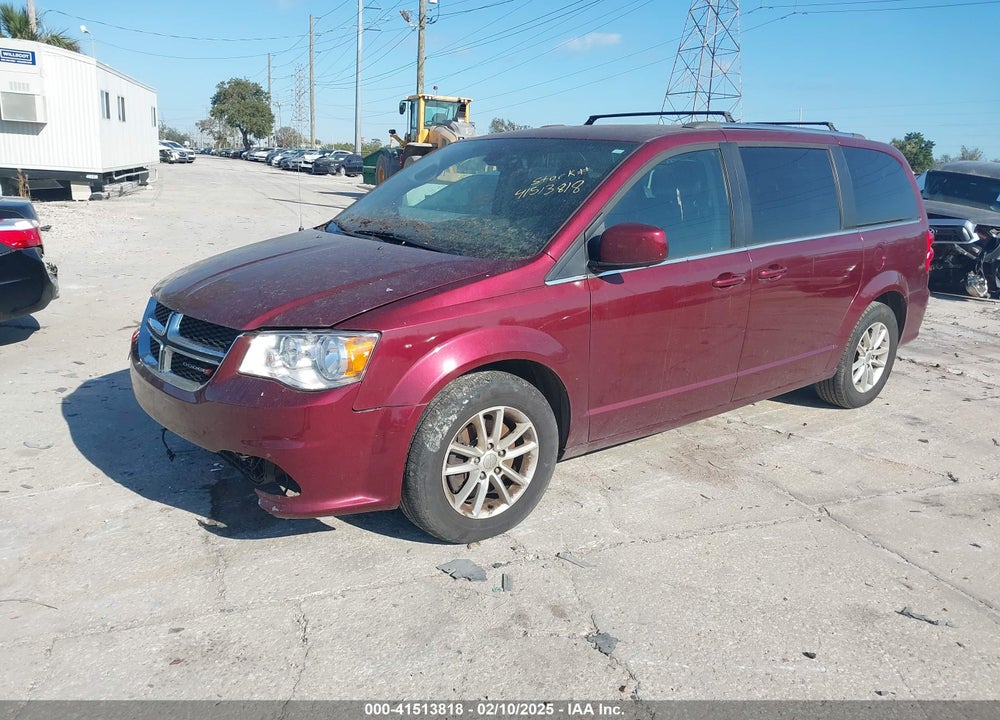 2019 DODGE GRAND CARAVAN SXT VIN: 2C4RDGCG2KR679839