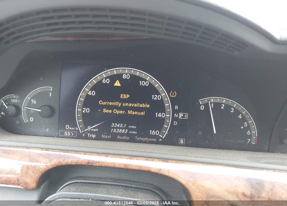 2007 MERCEDES-BENZ S 550 VIN: WDDNG71X27A052326