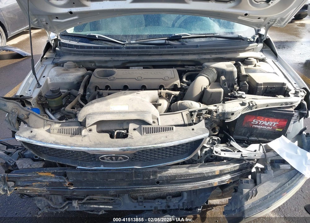 2010 KIA FORTE VIN: KNAFU4A2XA5054297