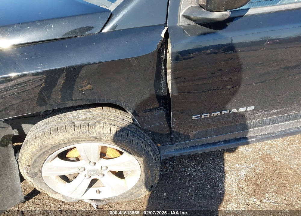 2014 JEEP COMPASS LATITUDE VIN: 1C4NJCEB8ED508876
