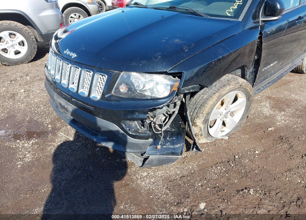 2014 JEEP COMPASS LATITUDE VIN: 1C4NJCEB8ED508876