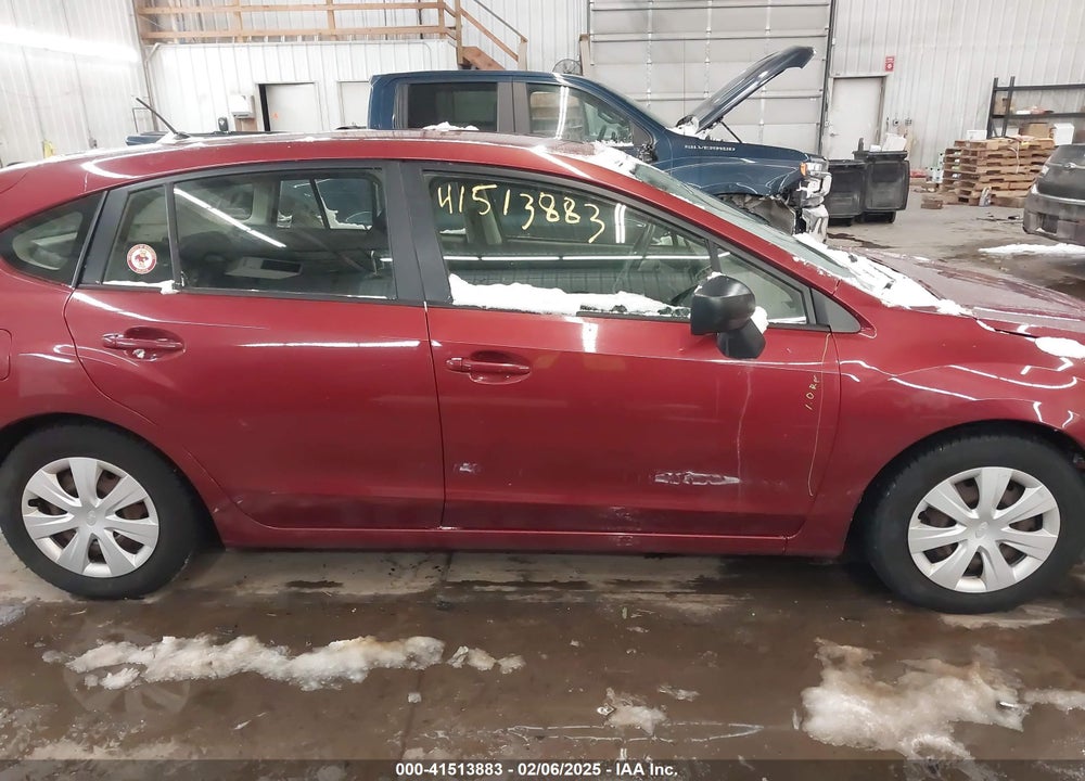 2015 SUBARU IMPREZA VIN: JF1GPAA61F9234631