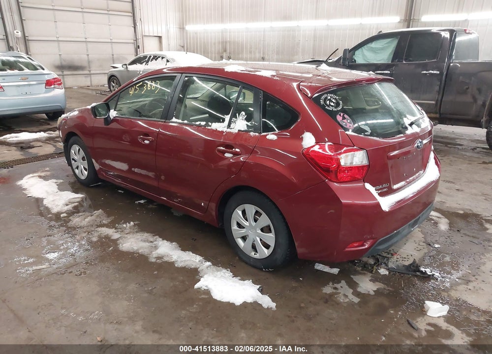 2015 SUBARU IMPREZA VIN: JF1GPAA61F9234631